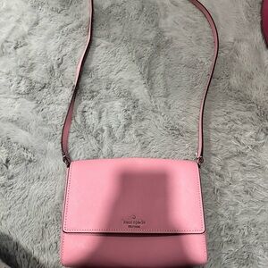 Pink Kate spade cross body bag